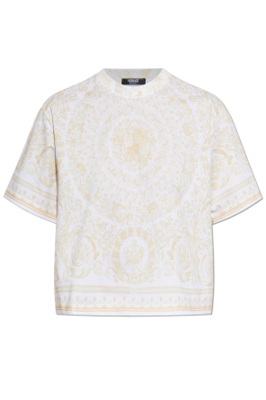 Cotton T-shirt with print