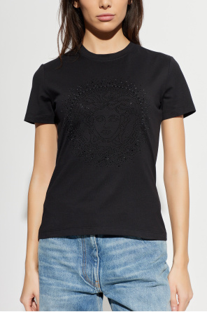 Versace T-shirt with crystals
