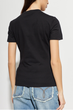 Versace T-shirt with crystals