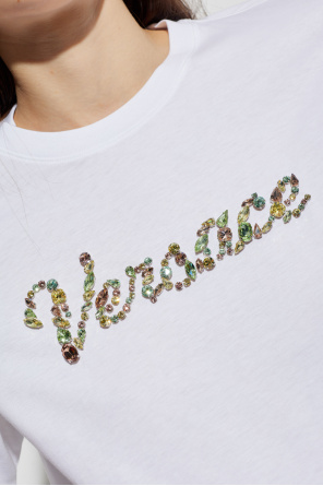 Versace T-shirt z logo