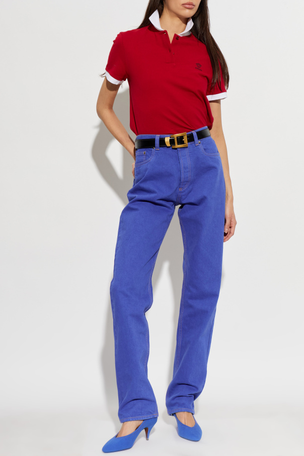 Versace Polo with embroidered logo