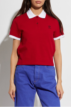 Versace Polo with embroidered logo