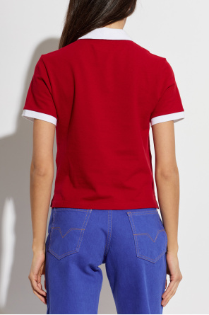Versace Polo with embroidered logo