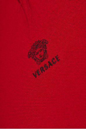Versace Polo with embroidered logo