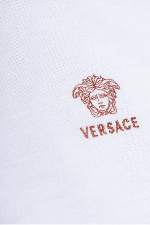 Versace Polo with embroidered logo
