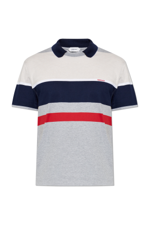 Polo mit aufgesticktem Logo
