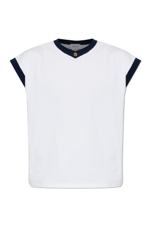 V-neck top