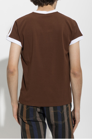 Versace T-shirt with embroidered logo
