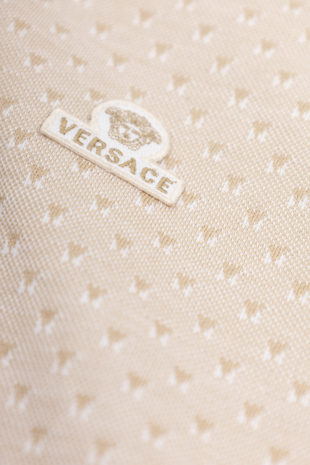 Versace Kids Polo with logo