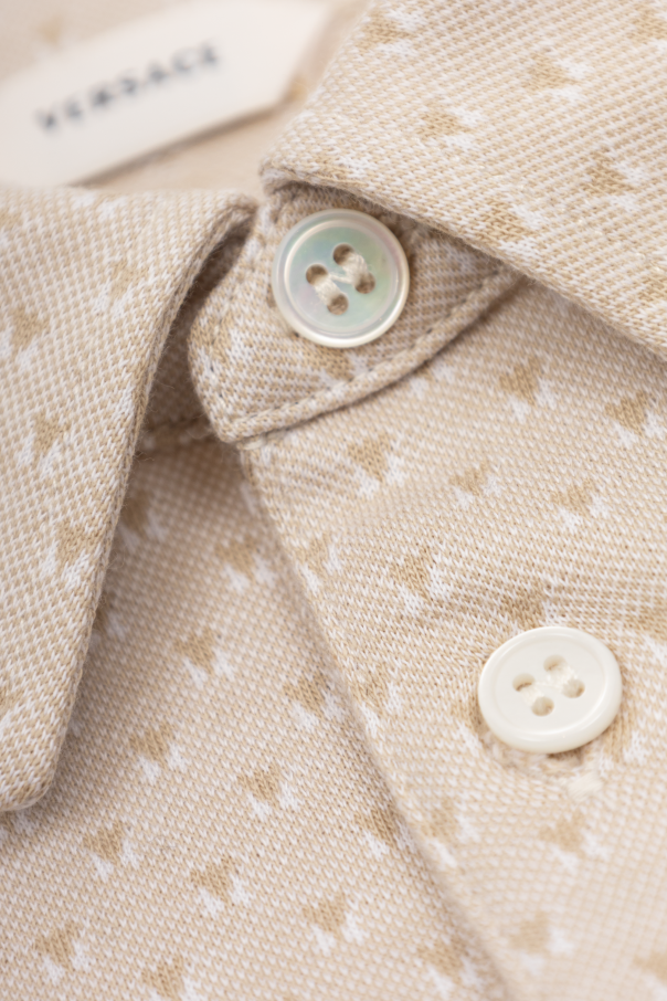 Versace Kids Polo with logo
