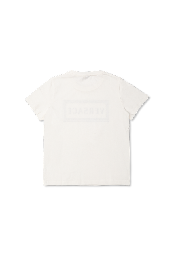 Versace Kids Тениска с принтирано лого