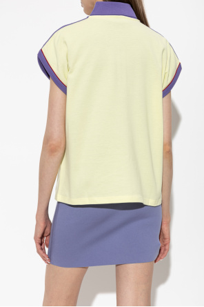 Versace Polo com logótipo bordado