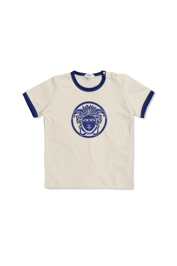 T-shirt with a Medusa head od Versace Kids