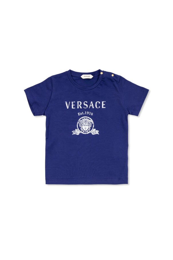 T-shirt with logo od Versace Kids