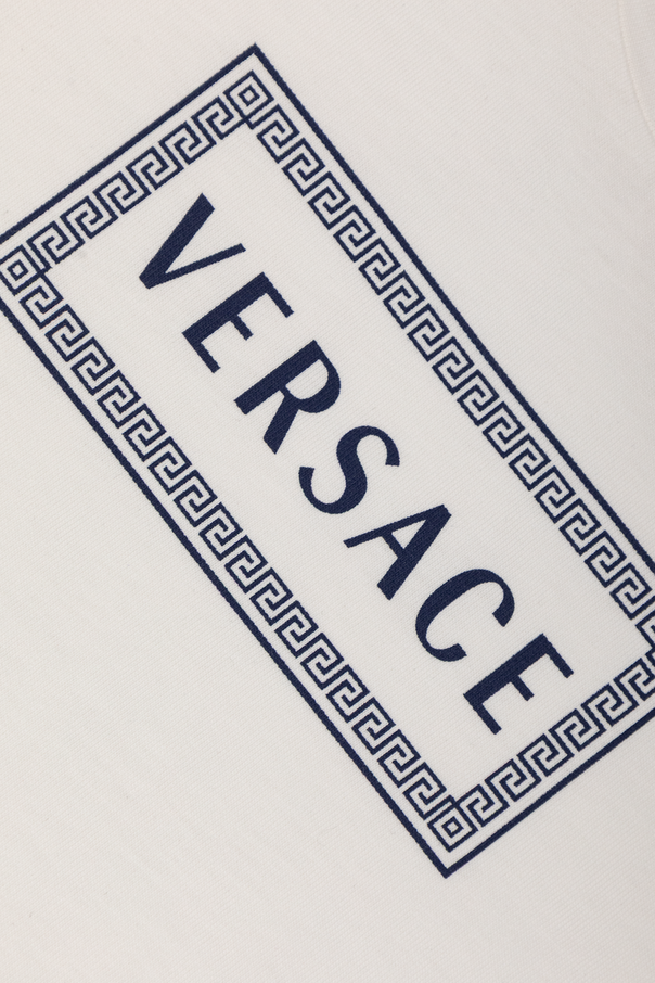 Versace Kids Тениска с принтирано лого