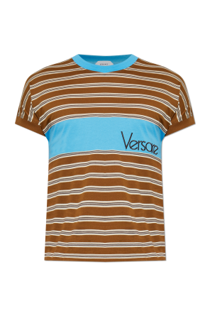 T-shirt with a striped pattern