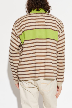 Versace Striped polo shirt