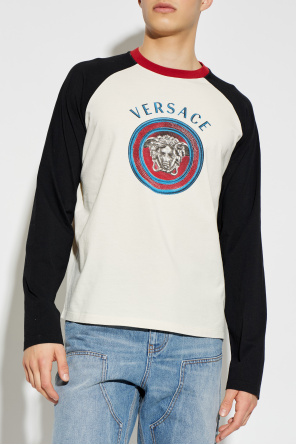 Versace T-shirt z długimi rękawami