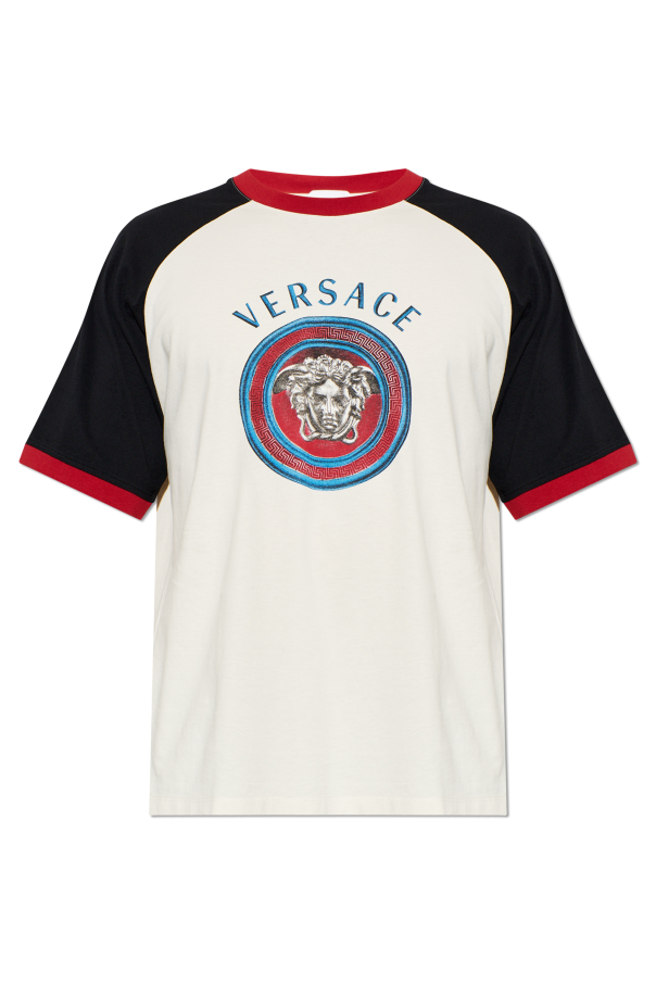 T-shirt with print od Versace