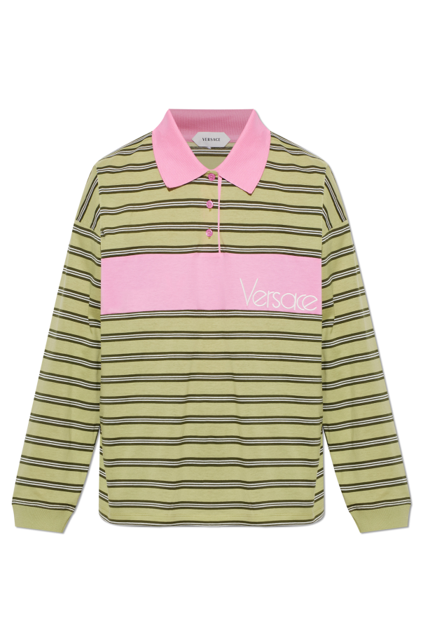 Long-sleeve polo od Versace