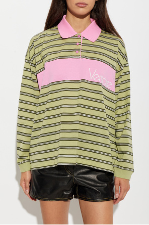 Versace Polo de manga larga