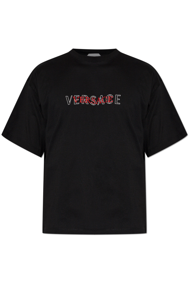 T-shirt with logo od Versace