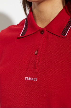 Versace Polo with embroidered logo