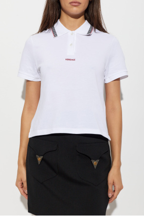 Versace Polo con logo bordado