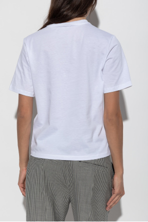 Versace T-shirt with a shimmering logo