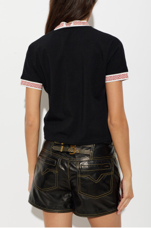 Versace T-shirt with Greek pattern