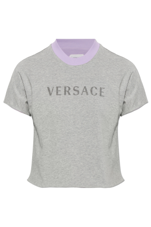T-shirt with printed logo