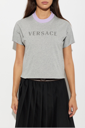 Versace T-shirt with printed logo