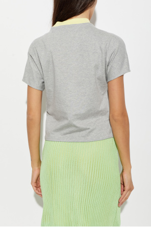 Versace Camiseta con logo estampado