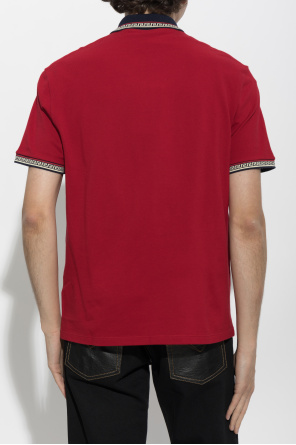 Versace Polo con logo bordado