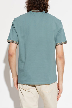 Versace Polo shirt with embroidered logo