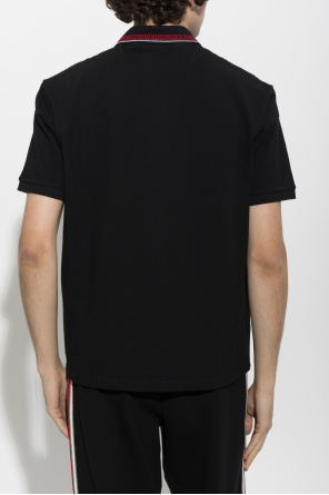 Versace Polo com logótipo bordado