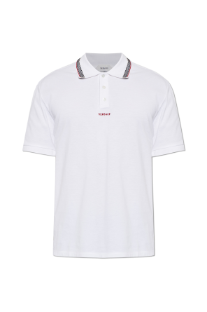 Polo de algodón con logo bordado