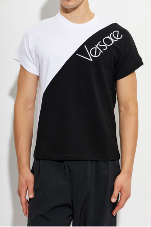 Versace T-shirt com logótipo