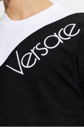 Versace T-shirt com logótipo