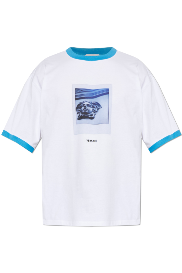 T-shirt with print od Versace