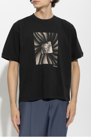 Versace T-Shirt mit Aufdruck