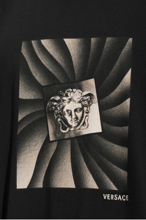 Versace T-Shirt mit Aufdruck