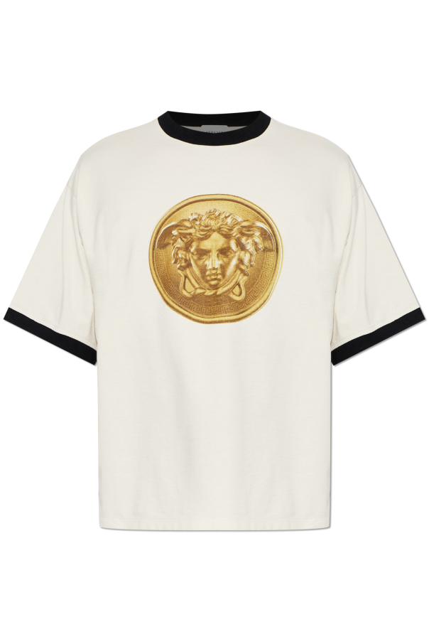 T-shirt with print od Versace