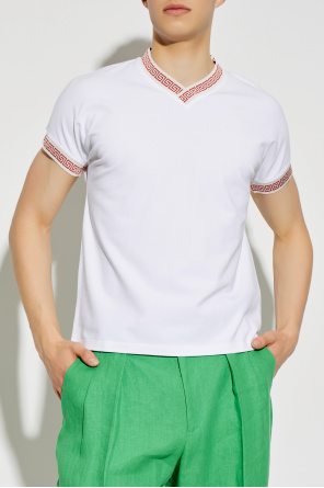 Versace Camiseta con escote en pico