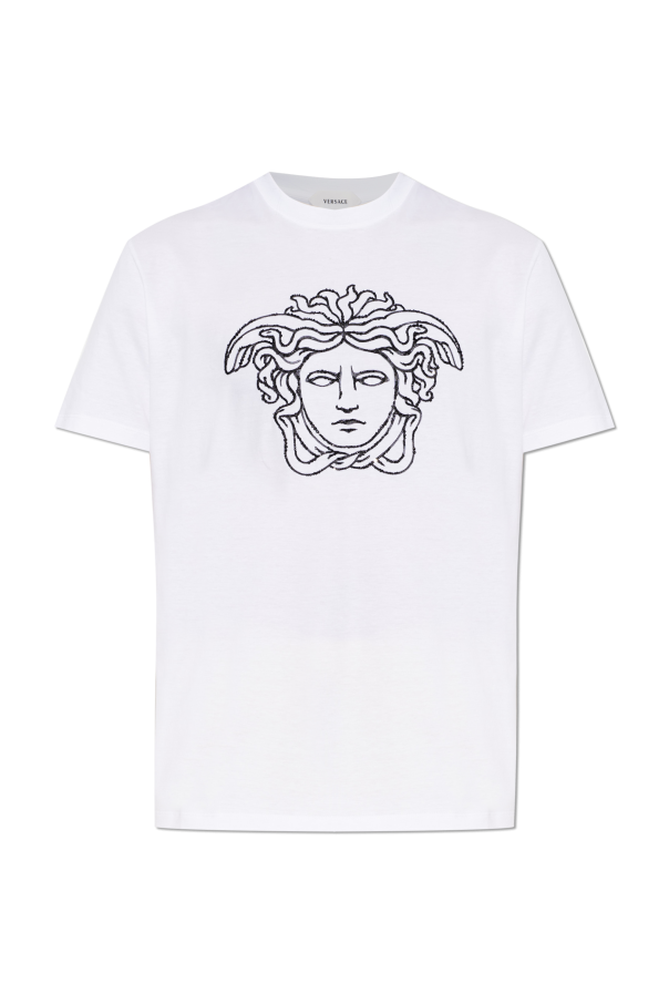 T-shirt with Medusa head od Versace