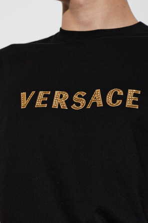 Versace T-shirt com logótipo