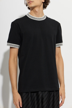 Versace T-shirt with Greek pattern