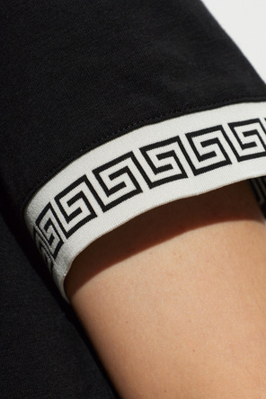 Versace T-shirt with Greek pattern