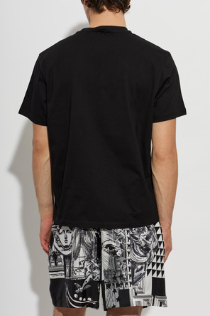 Versace Cotton T-shirt with print