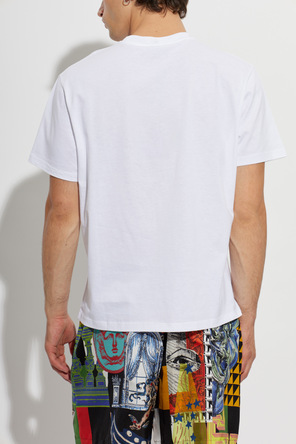 Versace Cotton T-shirt with print